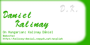 daniel kalinay business card